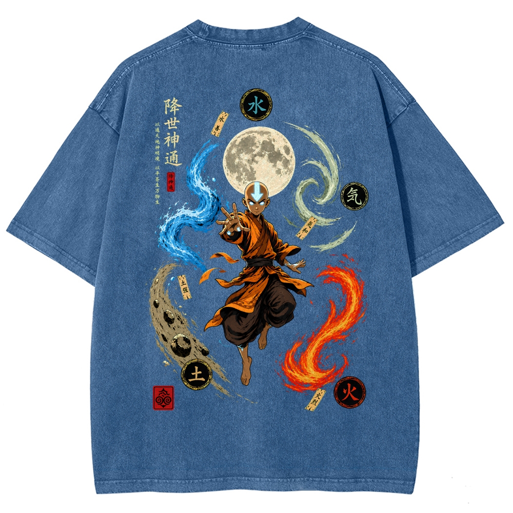 Avatar: The Last Airbender Washed T-shirt 2609005743