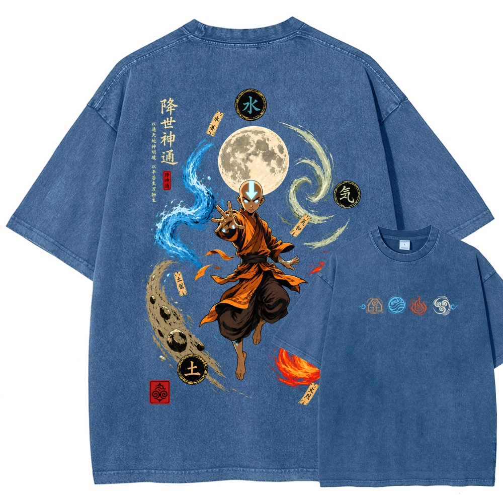 Avatar: The Last Airbender Washed T-shirt 2609005743