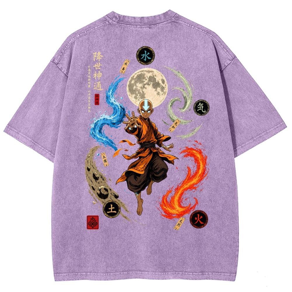 Avatar: The Last Airbender Washed T-shirt 2609005743