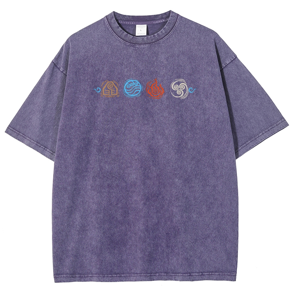 Avatar: The Last Airbender Washed T-shirt 2609005743