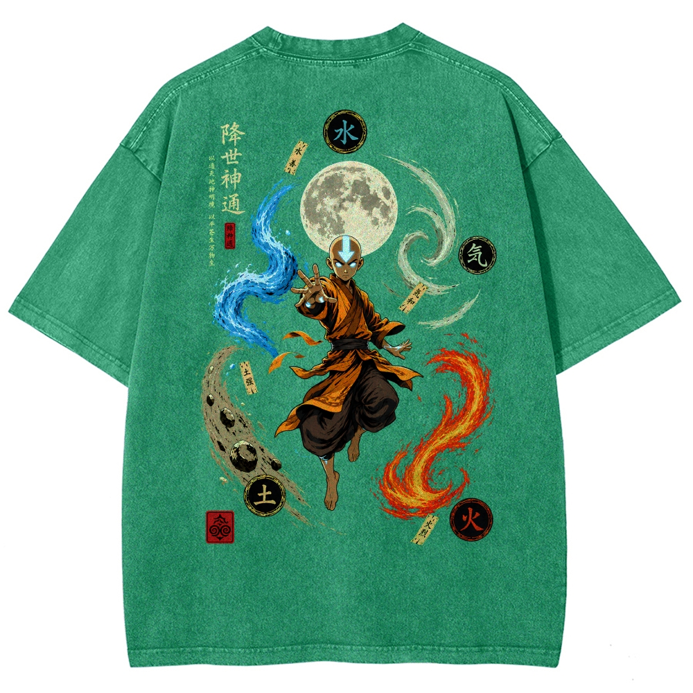 Avatar: The Last Airbender Washed T-shirt 2609005743