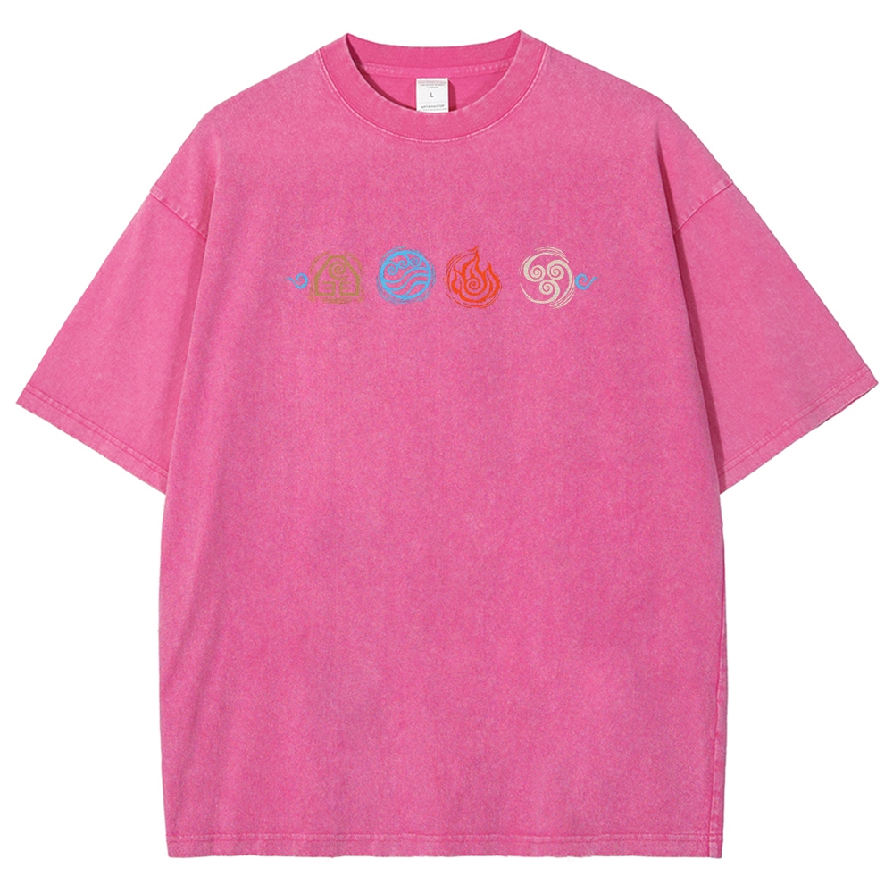 Avatar: The Last Airbender Washed T-shirt 2609005743