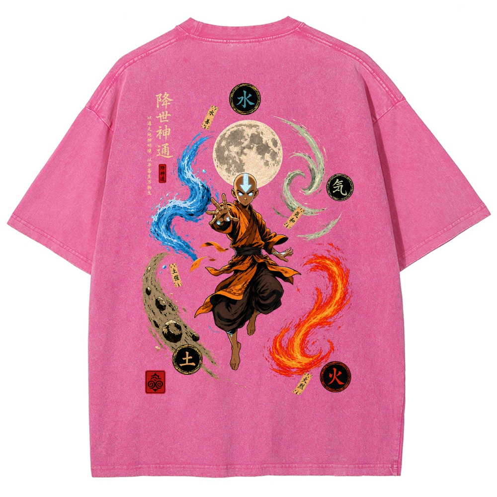 Avatar: The Last Airbender Washed T-shirt 2609005743