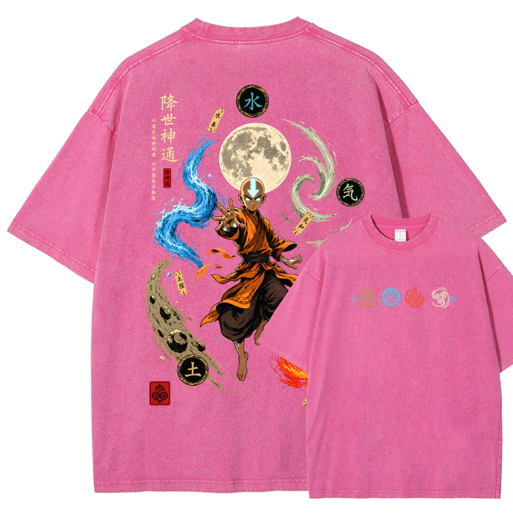 Avatar: The Last Airbender Washed T-shirt 2609005743