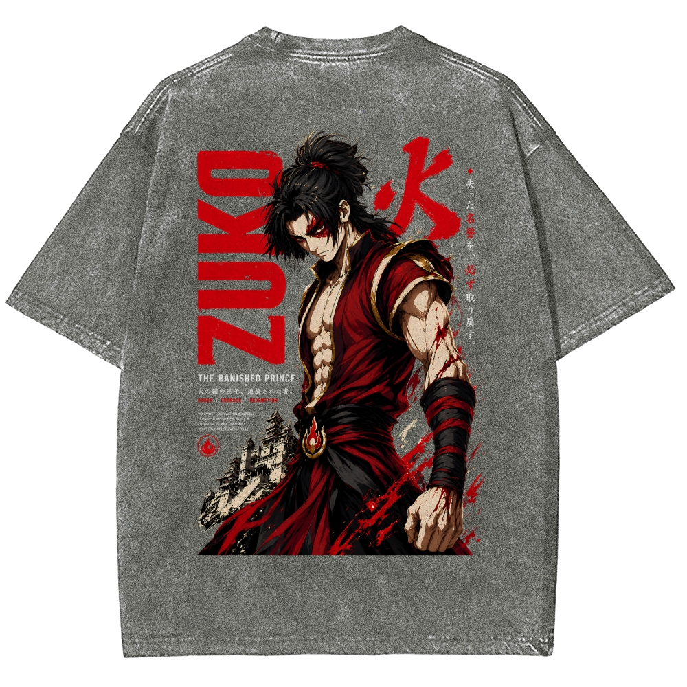 Avatar: The Last Airbender Washed T-shirt 2609005744