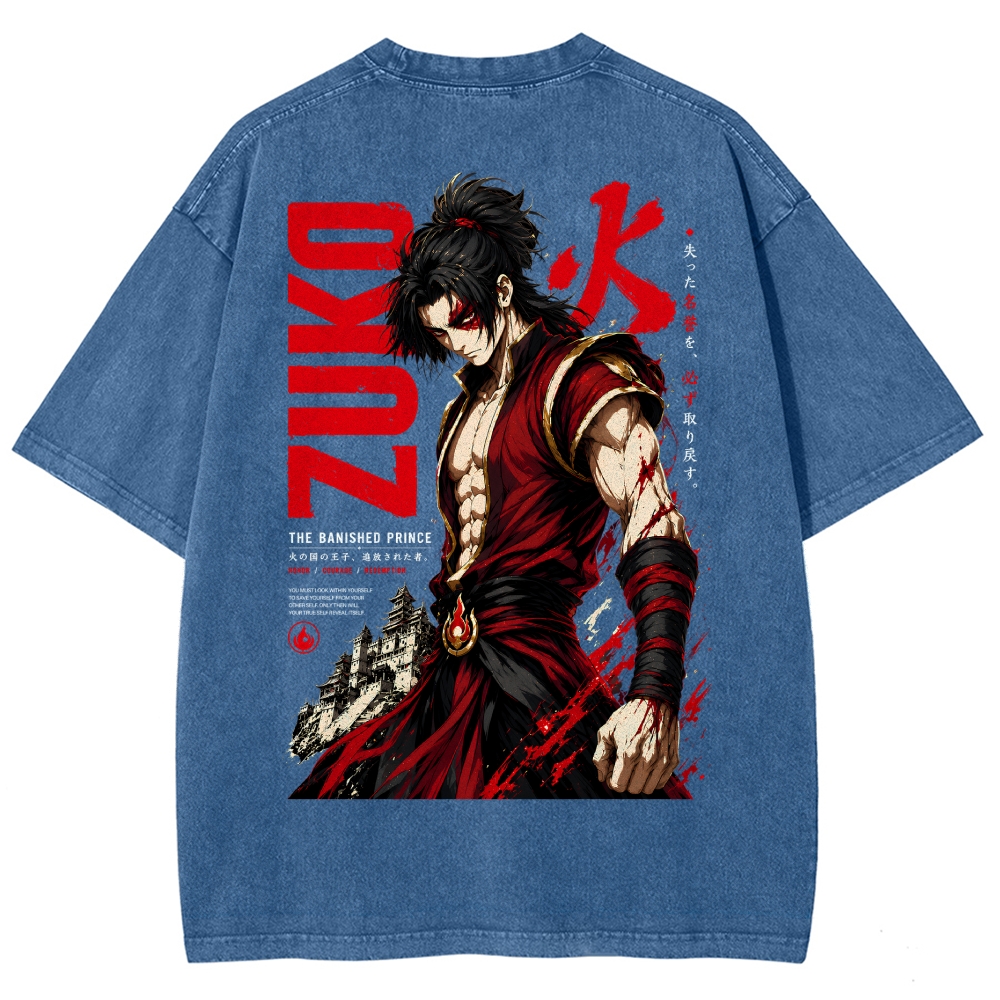 Avatar: The Last Airbender Washed T-shirt 2609005744