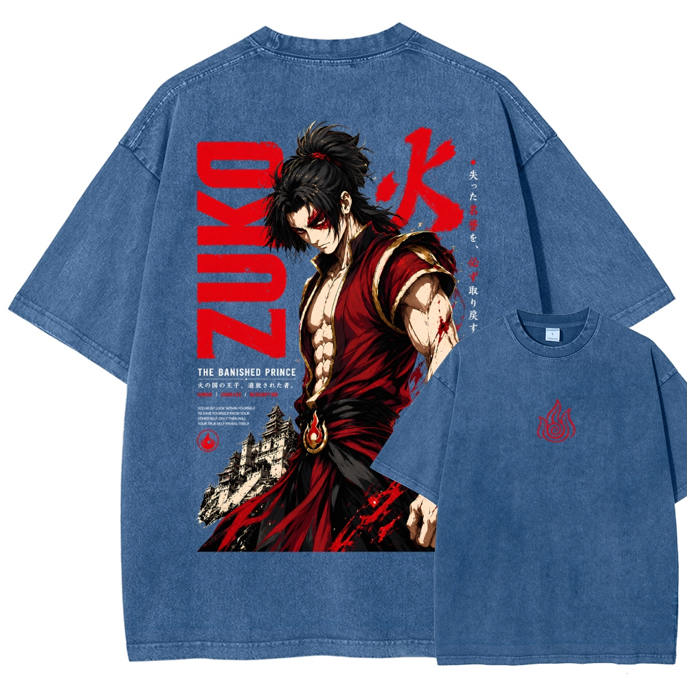 Avatar: The Last Airbender Washed T-shirt 2609005744