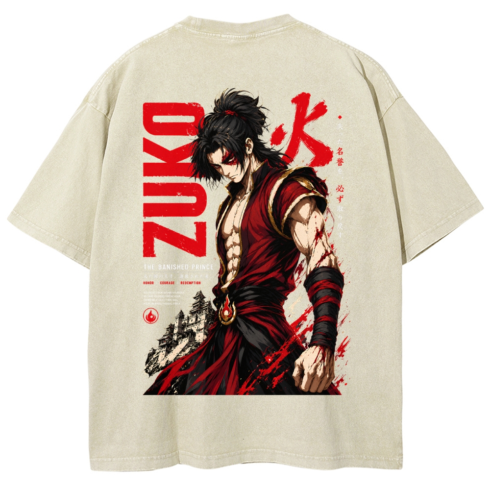 Avatar: The Last Airbender Washed T-shirt 2609005744