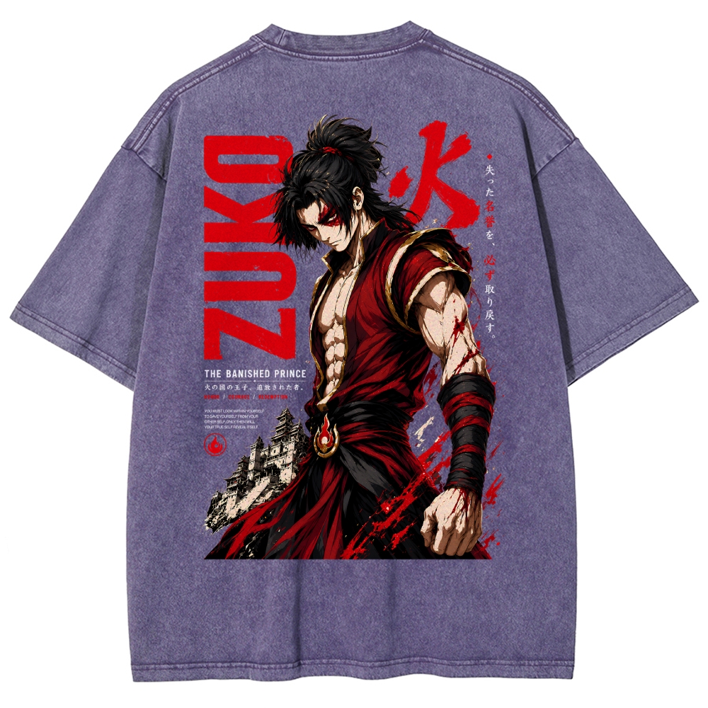 Avatar: The Last Airbender Washed T-shirt 2609005744