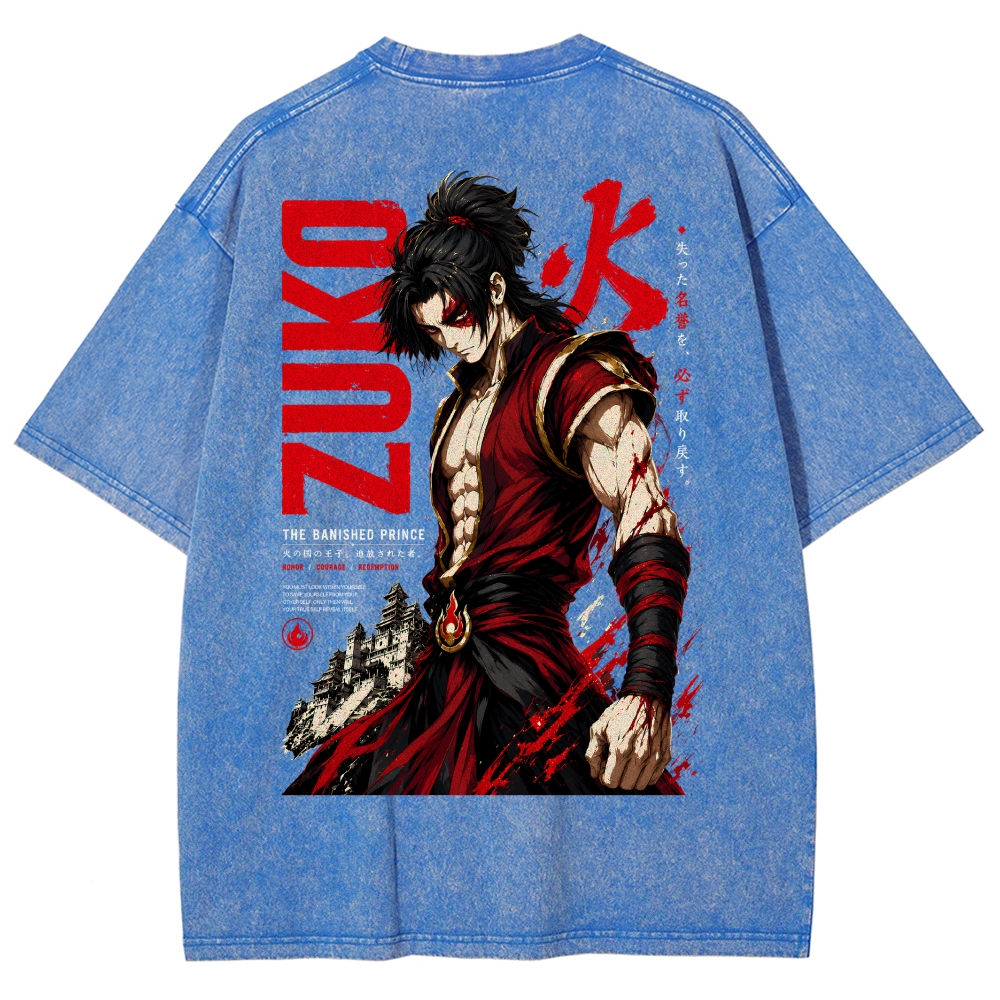 Avatar: The Last Airbender Washed T-shirt 2609005744