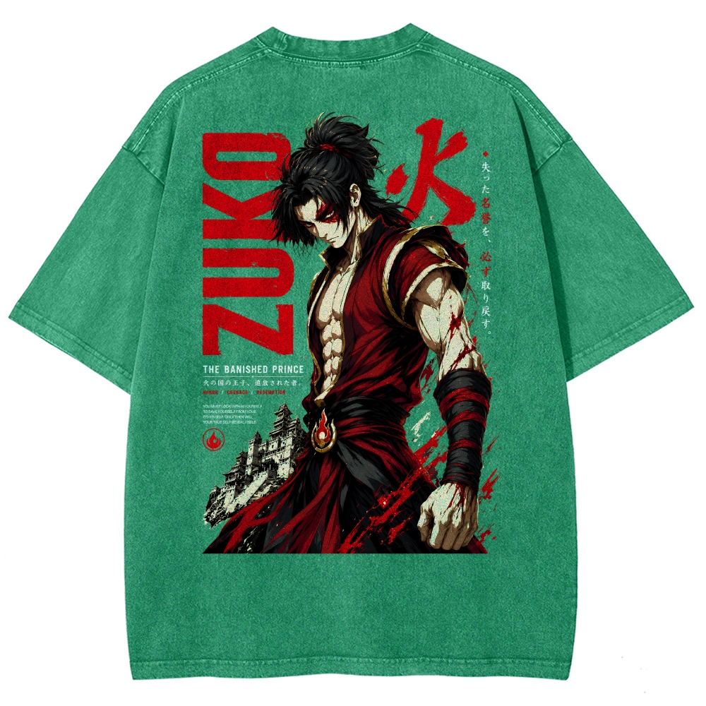 Avatar: The Last Airbender Washed T-shirt 2609005744