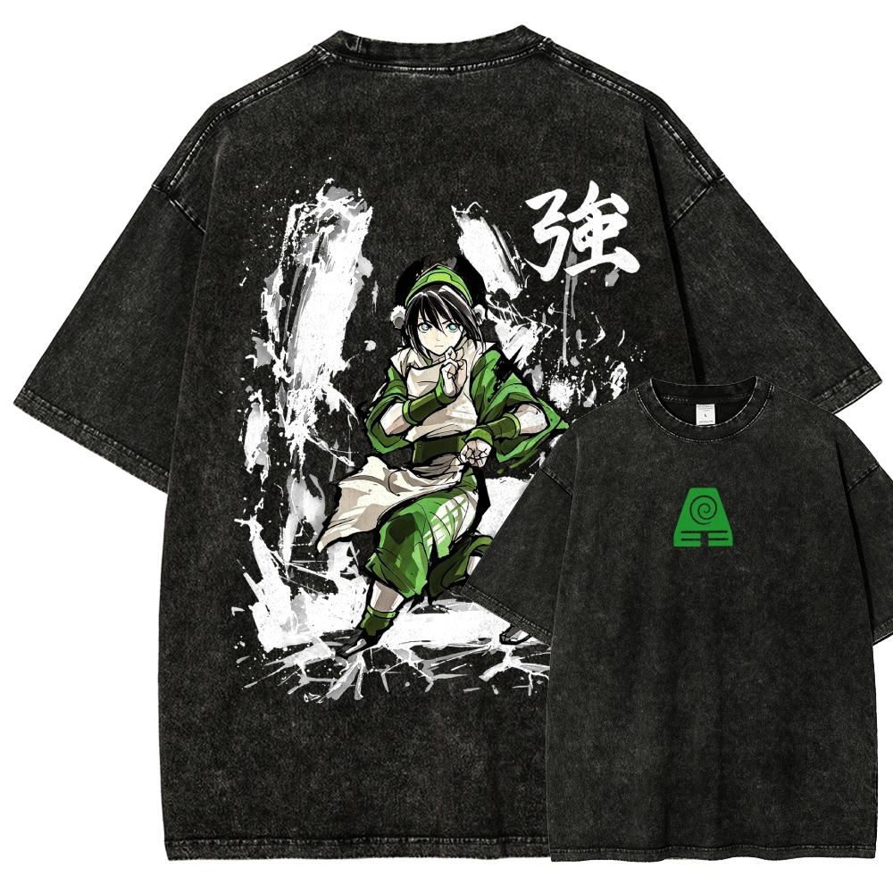 Avatar: The Last Airbender Washed T-shirt 2609006115