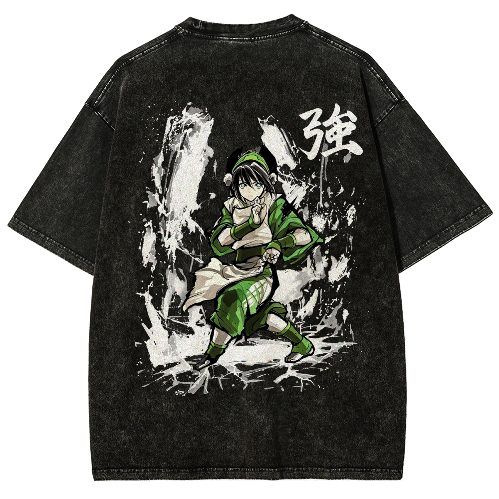 Avatar: The Last Airbender Washed T-shirt 2609006115