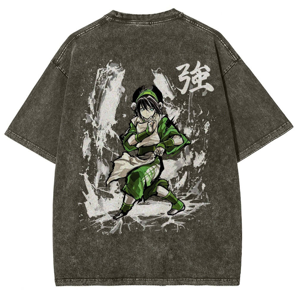 Avatar: The Last Airbender Washed T-shirt 2609006115