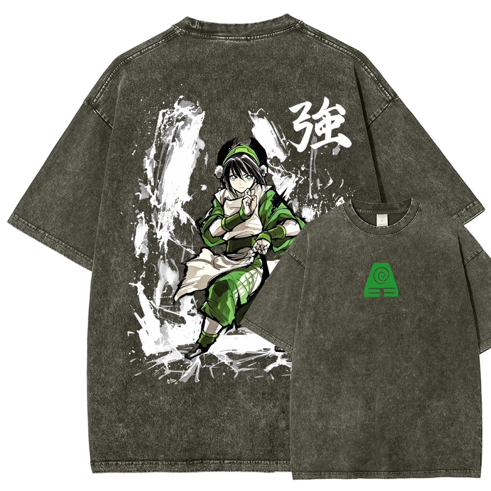 Avatar: The Last Airbender Washed T-shirt 2609006115