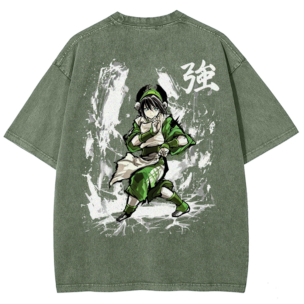 Avatar: The Last Airbender Washed T-shirt 2609006115