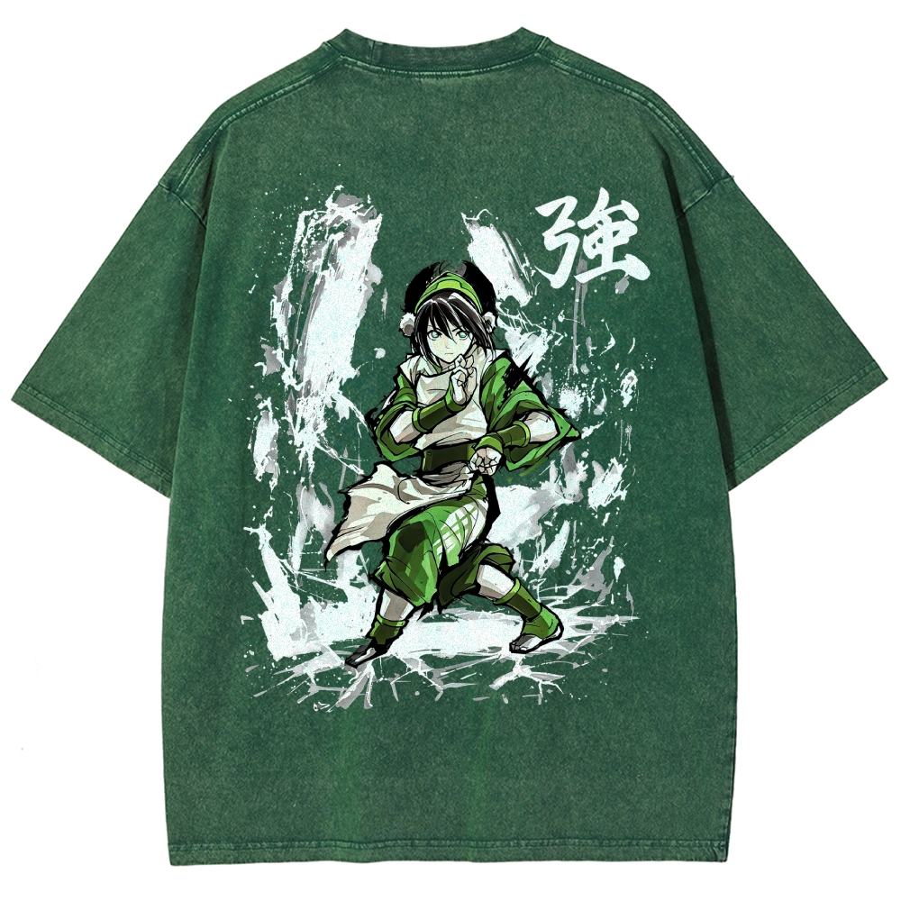 Avatar: The Last Airbender Washed T-shirt 2609006115