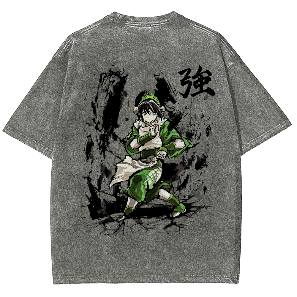 Avatar: The Last Airbender Washed T-shirt 2609006115