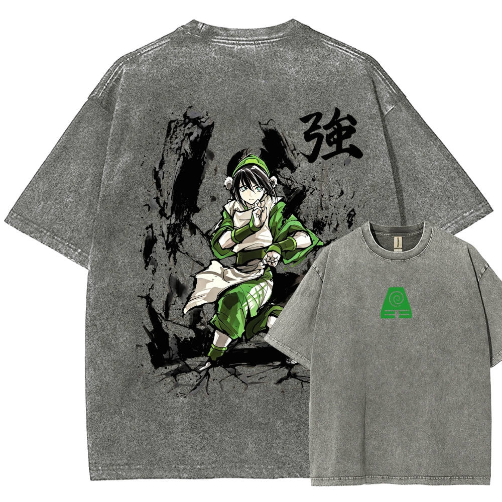Avatar: The Last Airbender Washed T-shirt 2609006115