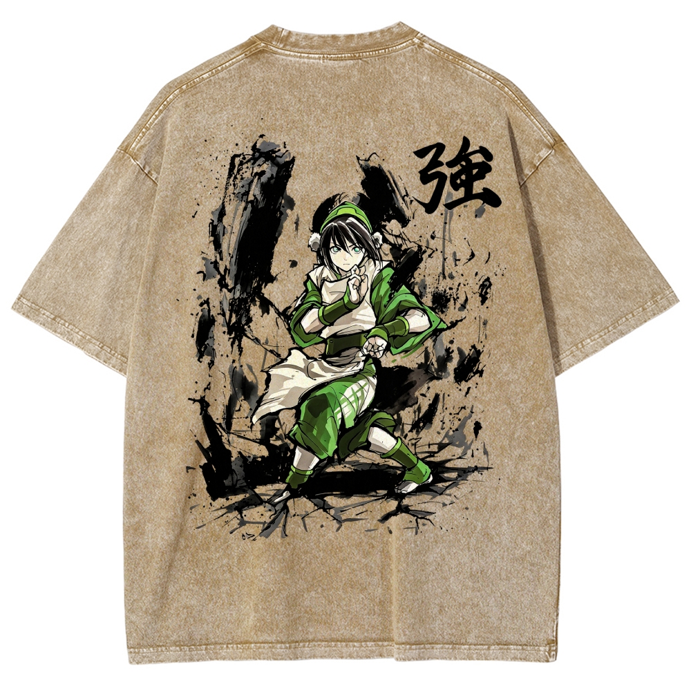 Avatar: The Last Airbender Washed T-shirt 2609006115