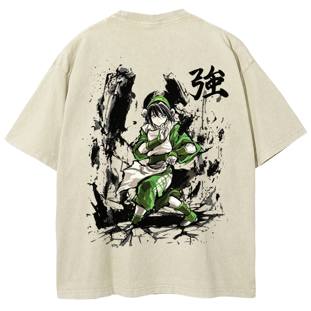 Avatar: The Last Airbender Washed T-shirt 2609006115