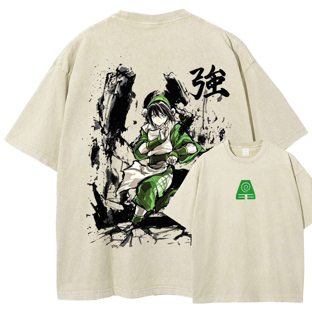 Avatar: The Last Airbender Washed T-shirt 2609006115