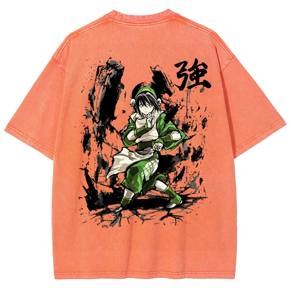 Avatar: The Last Airbender Washed T-shirt 2609006115