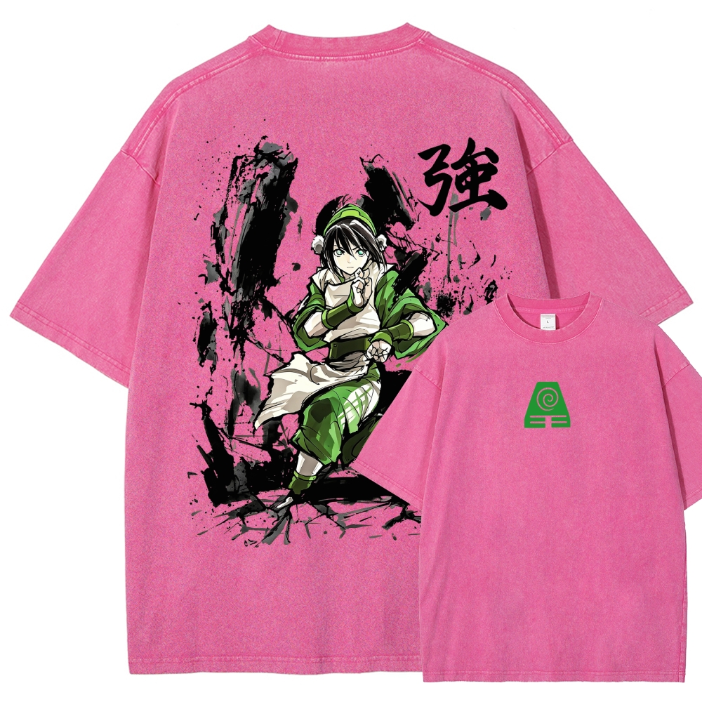 Avatar: The Last Airbender Washed T-shirt 2609006115