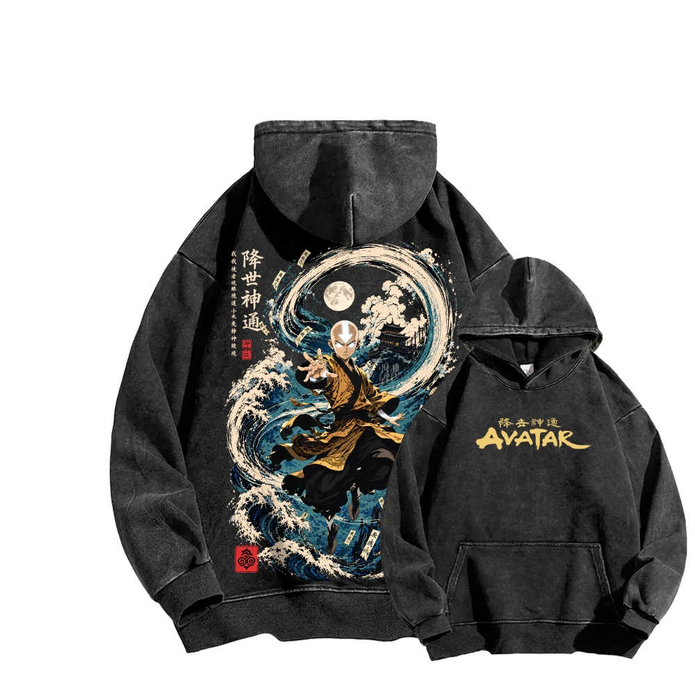 Avatar: The Last Airbender Unisex washed sweatshirts