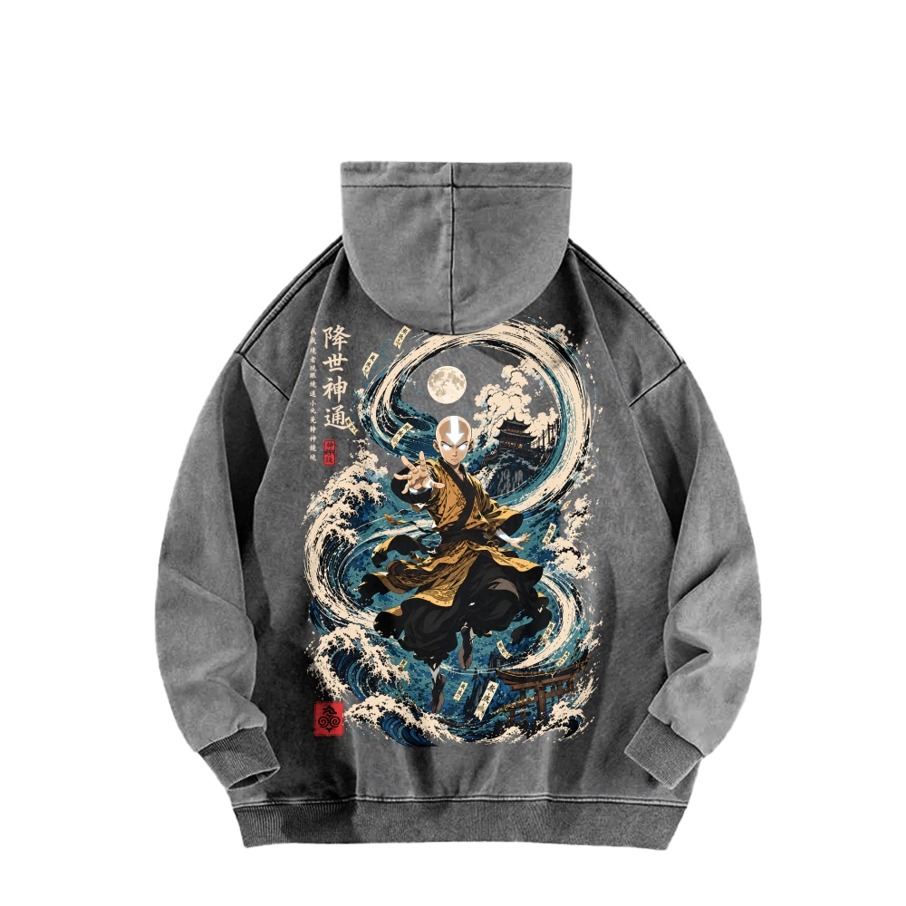 Avatar: The Last Airbender Unisex washed sweatshirts