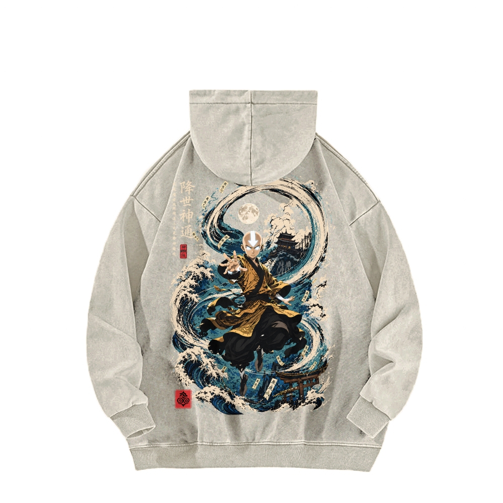 Avatar: The Last Airbender Unisex washed sweatshirts