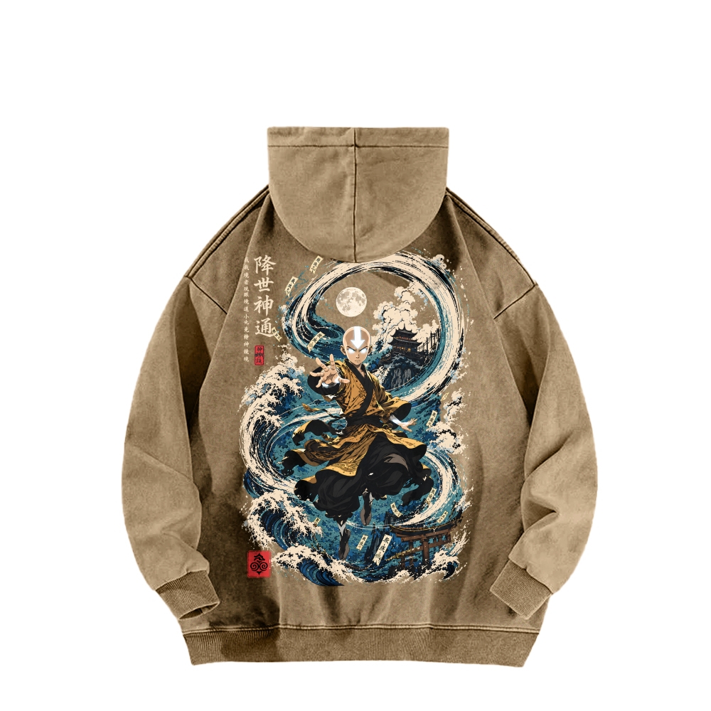 Avatar: The Last Airbender Unisex washed sweatshirts
