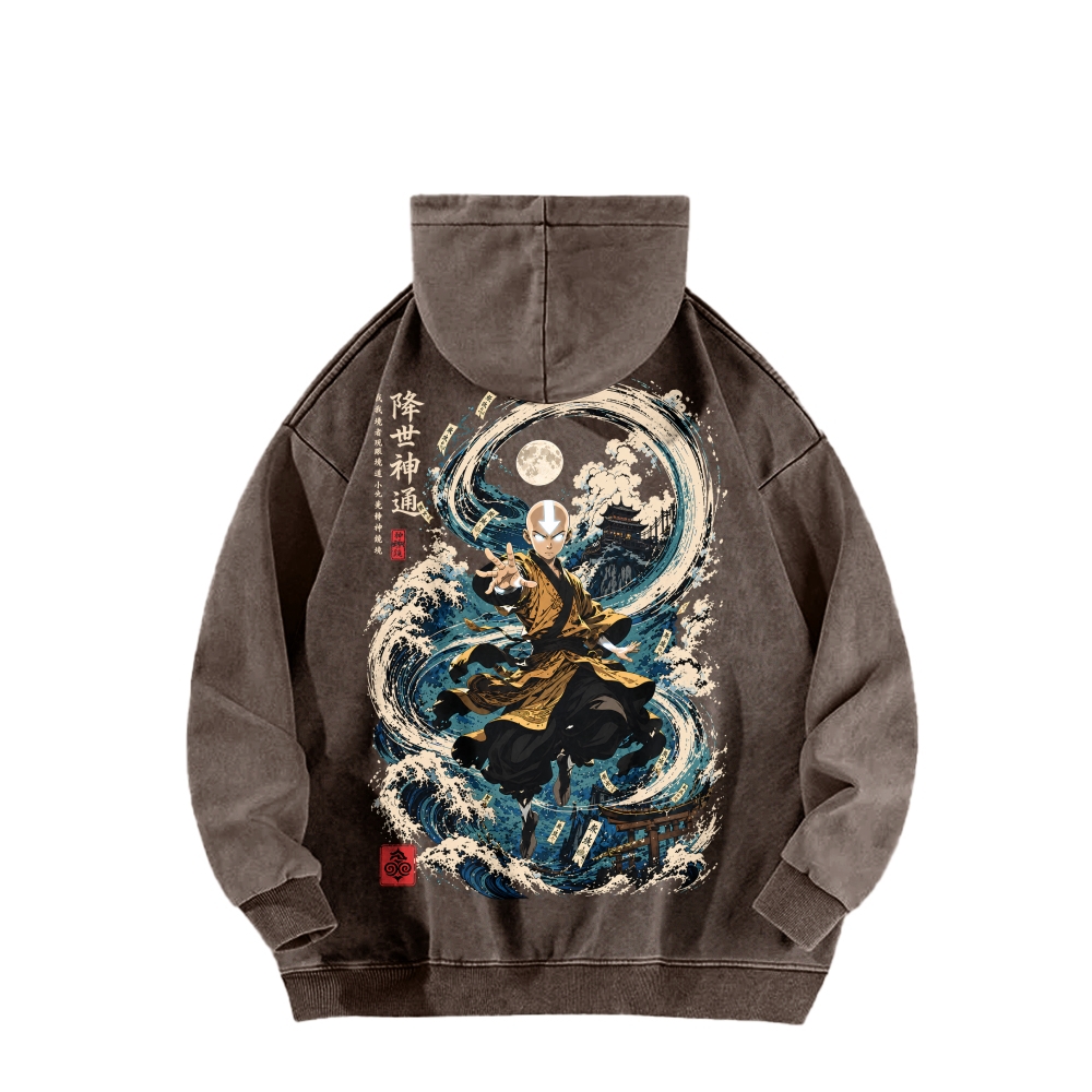 Avatar: The Last Airbender Unisex washed sweatshirts