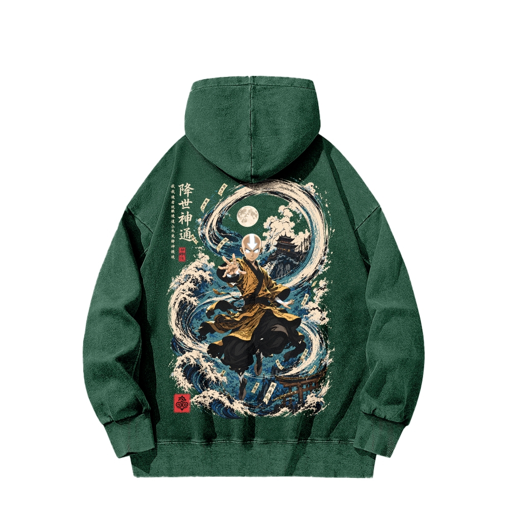 Avatar: The Last Airbender Unisex washed sweatshirts