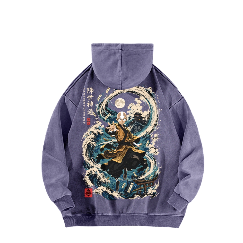 Avatar: The Last Airbender Unisex washed sweatshirts