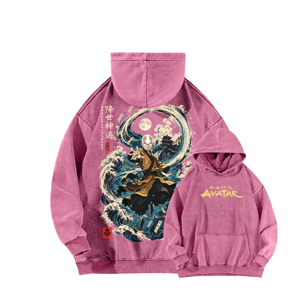 Avatar: The Last Airbender Unisex washed sweatshirts