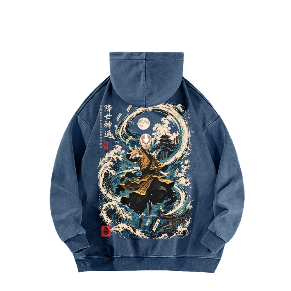 Avatar: The Last Airbender Unisex washed sweatshirts
