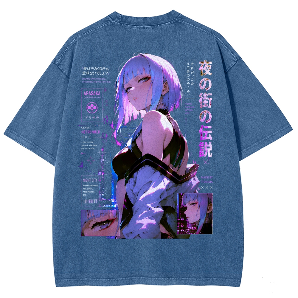 Cyberpunk Washed T-shirt 2609006337