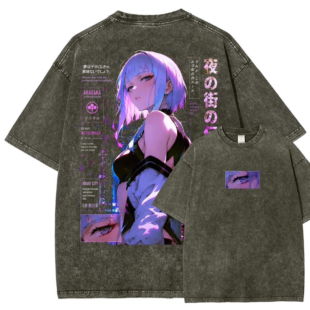 Cyberpunk Washed T-shirt 2609006337