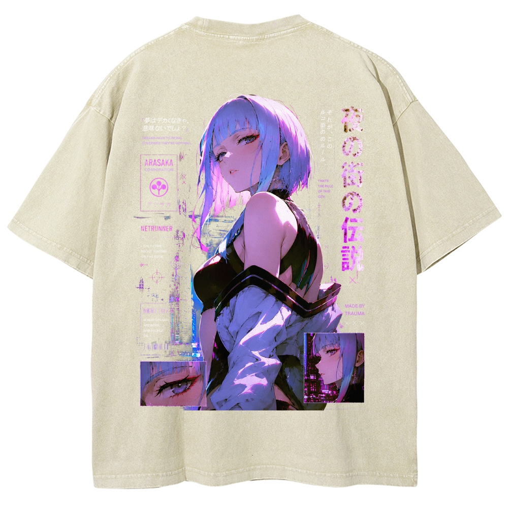 Cyberpunk Washed T-shirt 2609006337
