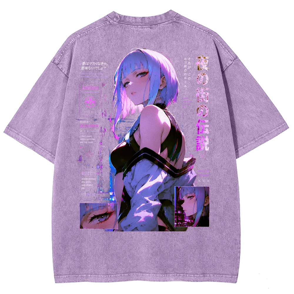 Cyberpunk Washed T-shirt 2609006337