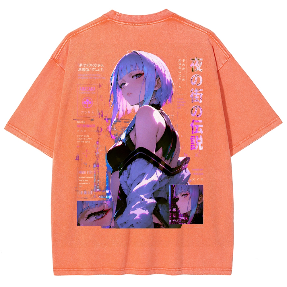 Cyberpunk Washed T-shirt 2609006337