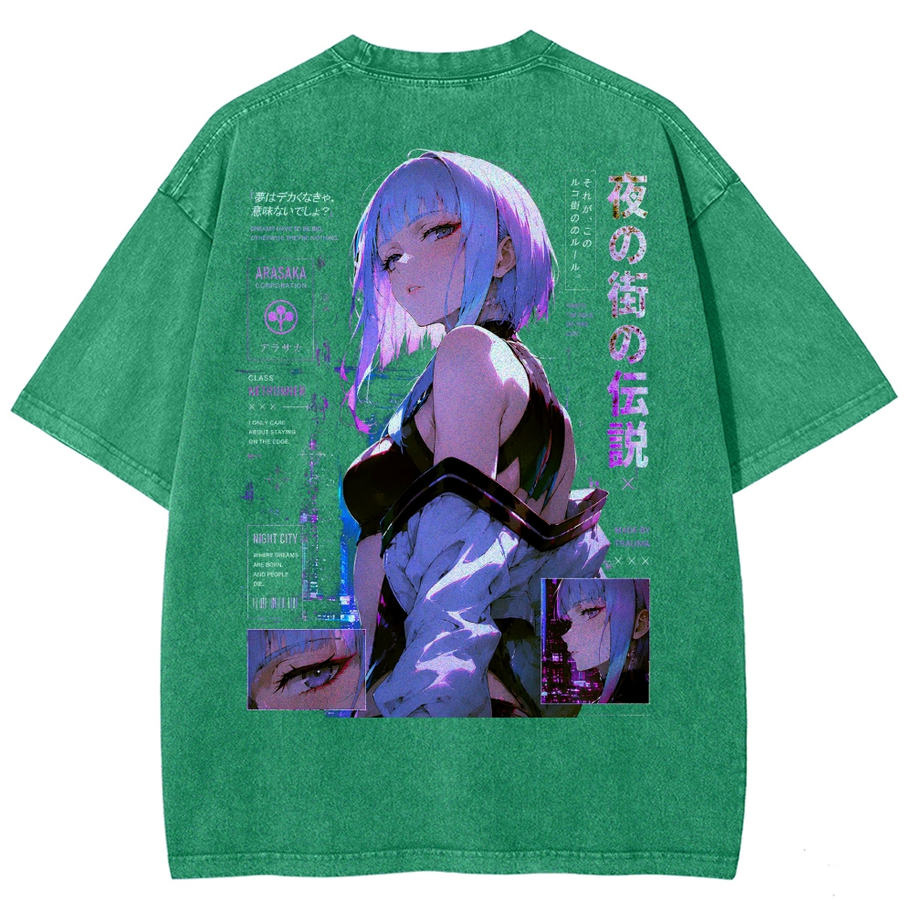 Cyberpunk Washed T-shirt 2609006337