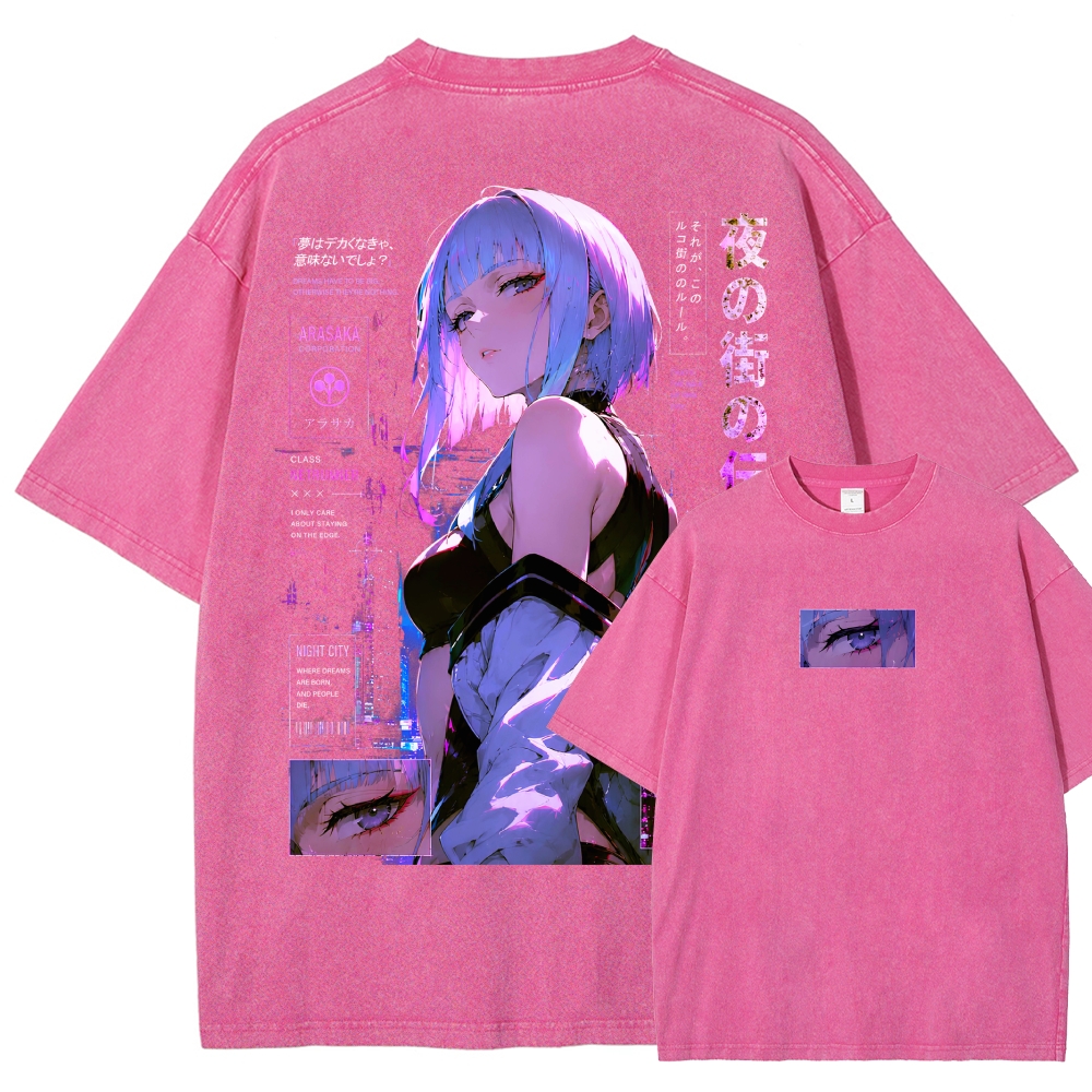 Cyberpunk Washed T-shirt 2609006337