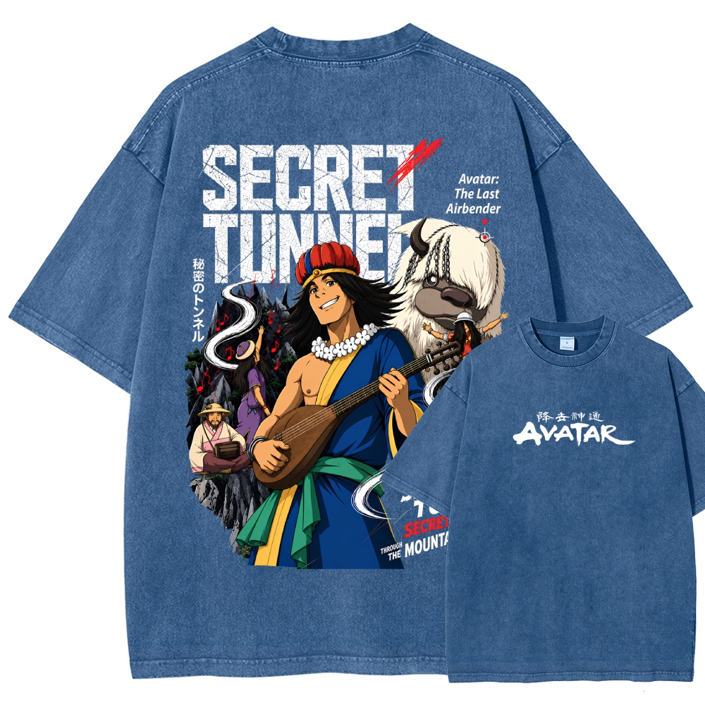 Avatar: The Last Airbender Washed T-shirt 2609006593