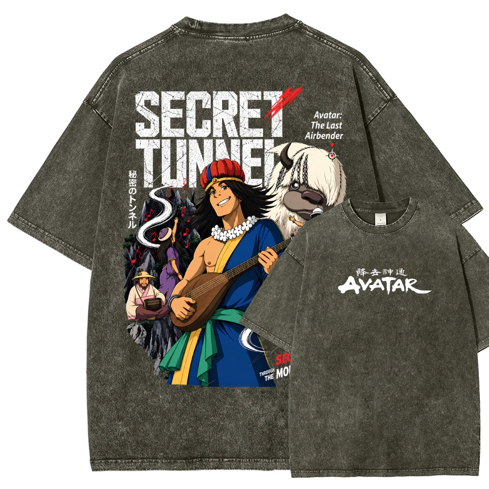 Avatar: The Last Airbender Washed T-shirt 2609006593