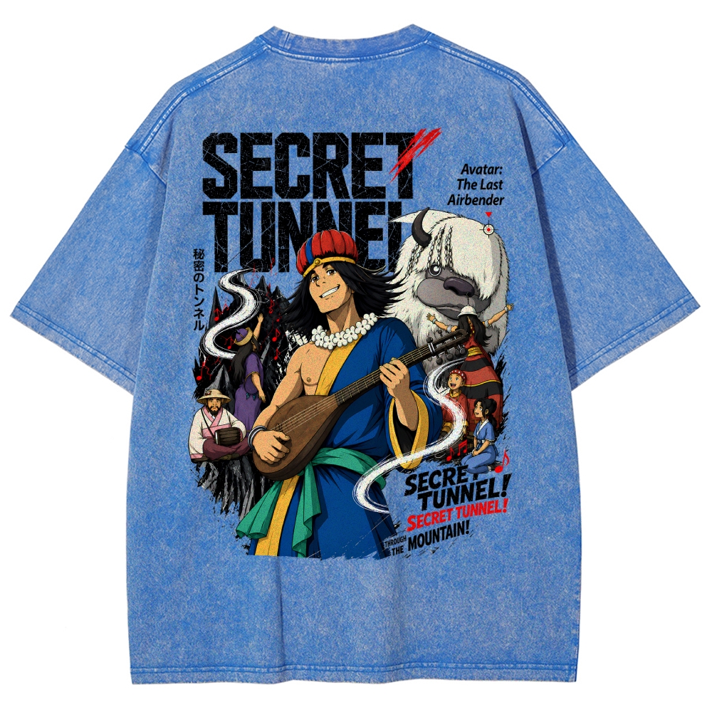 Avatar: The Last Airbender Washed T-shirt 2609006593