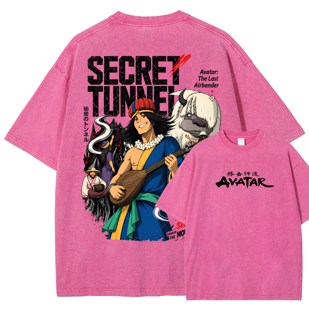 Avatar: The Last Airbender Washed T-shirt 2609006593