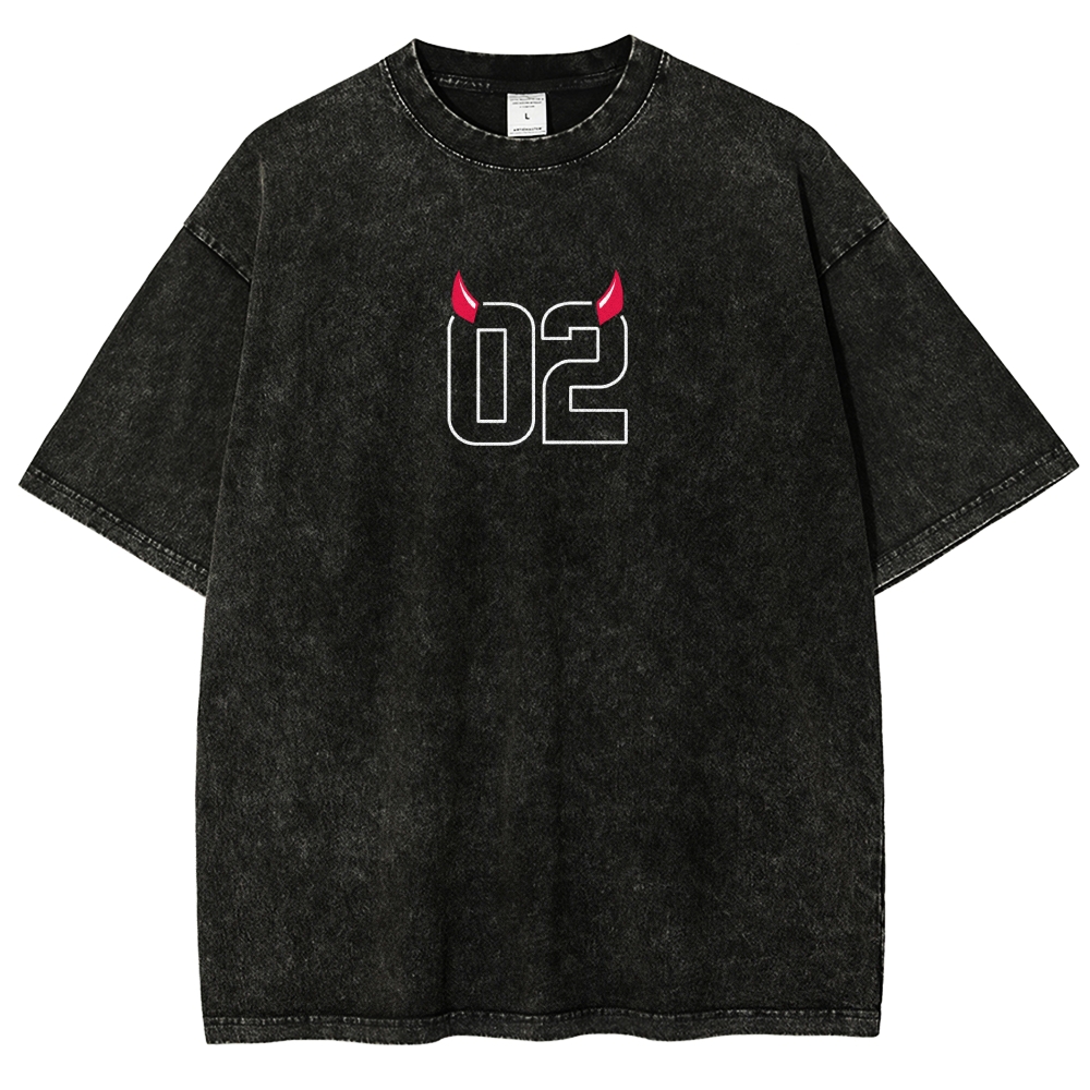 Darling in the Franxx Washed T-shirt 2609006596