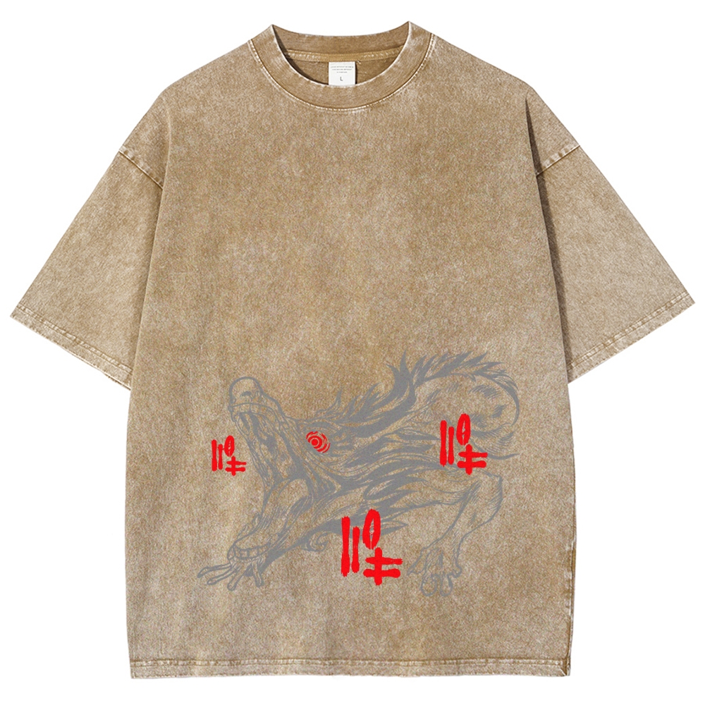 Jujutsu Kaisen Washed T-shirt 2609007180